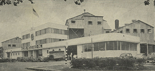 picture of the old Higgins Industries Plant