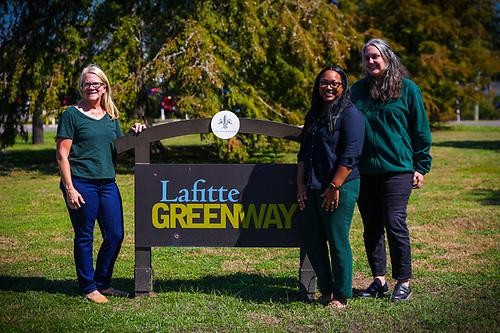 Delta Cures Team at Lafitte Greenway