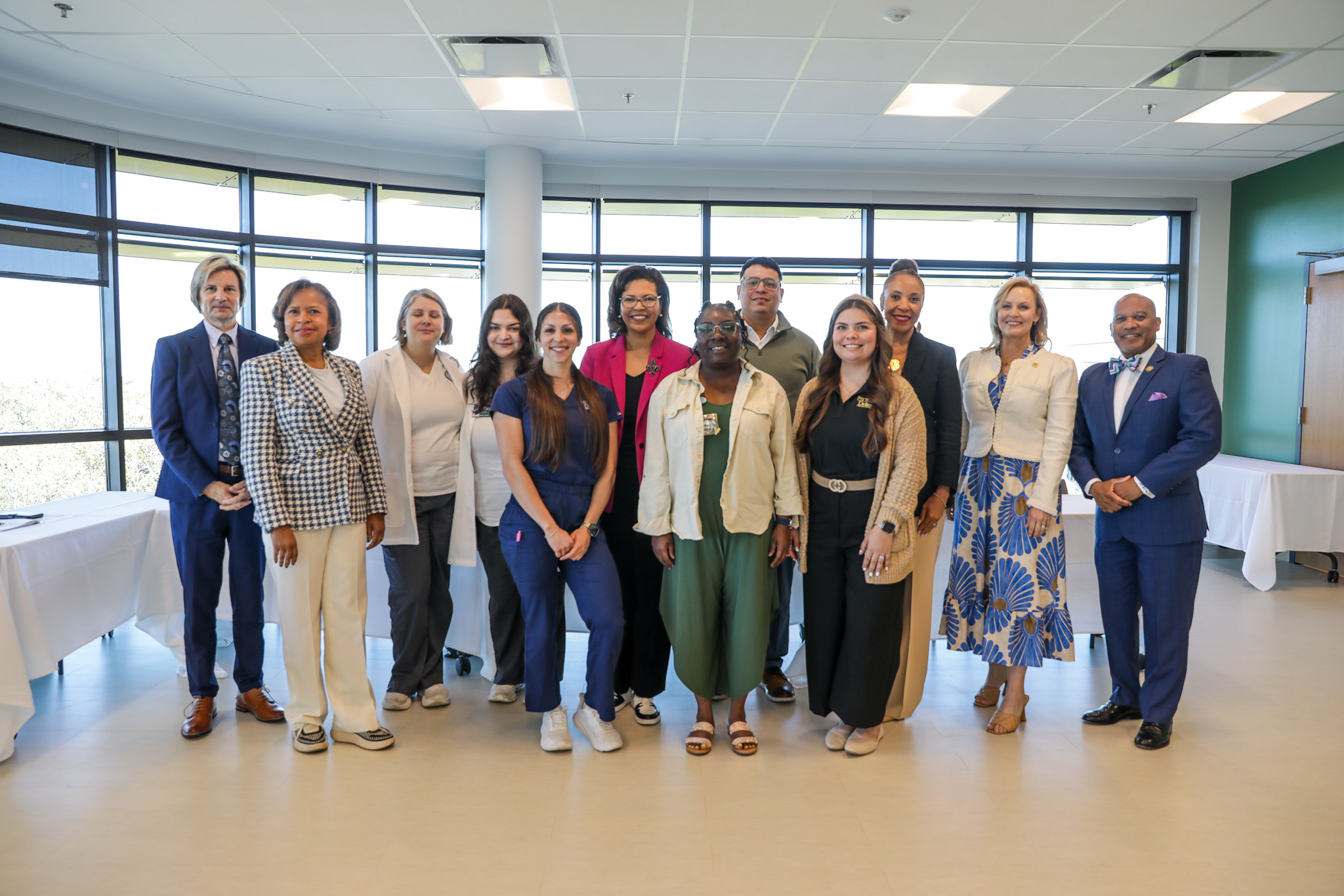 Louisiana Board of Regents Visitors and Delgado representatives