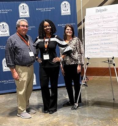 Professor Bob Warren, Dr. Theresa DeGruy, and Dr. Rosaria Guastella