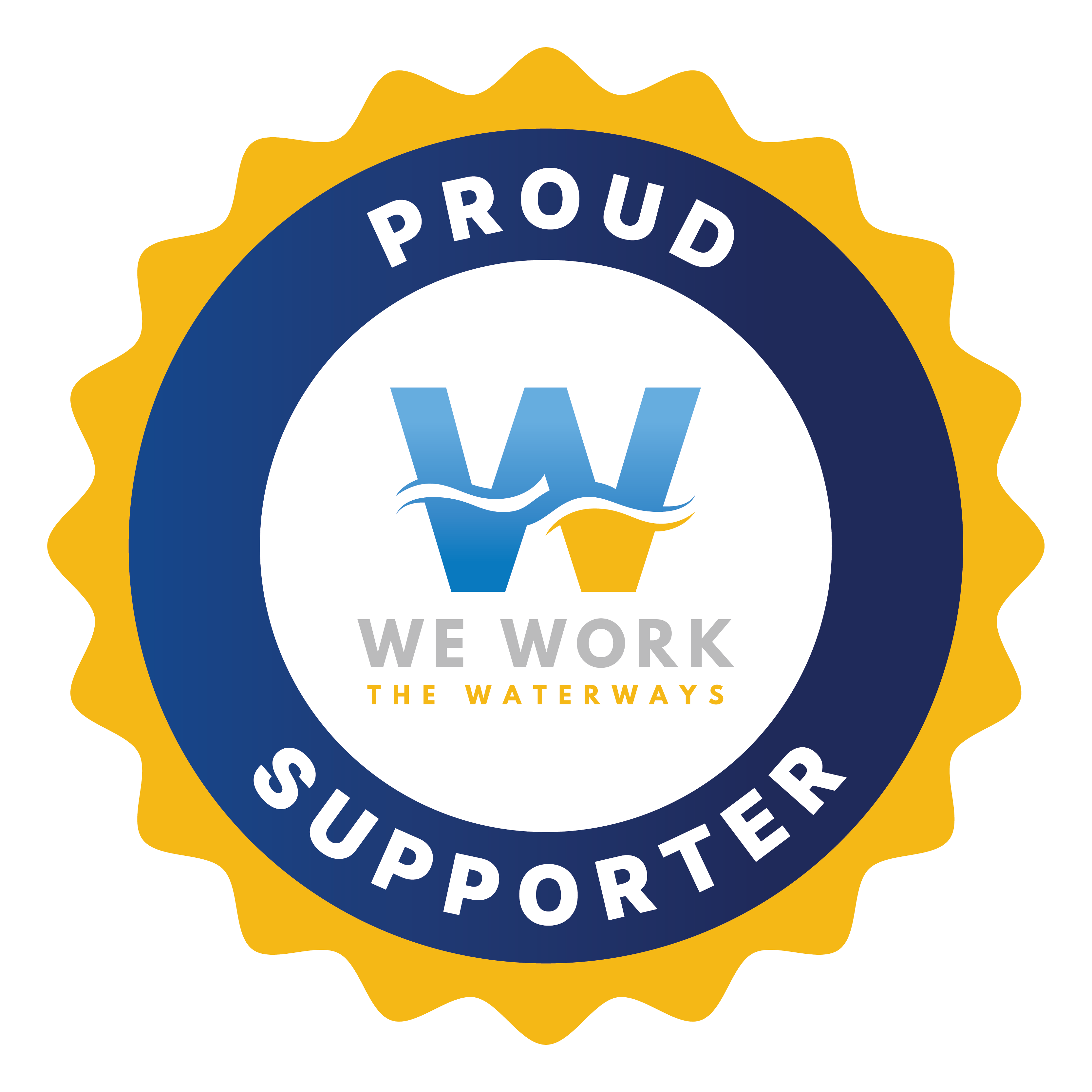 Proud supporter of We Work the Waterways